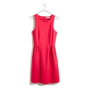 Madewell Red Keynote Dress Size Medium